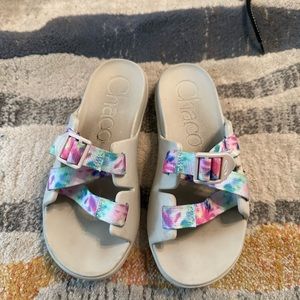 Girls Chaco slides